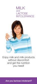 Milk and lactose intolerance