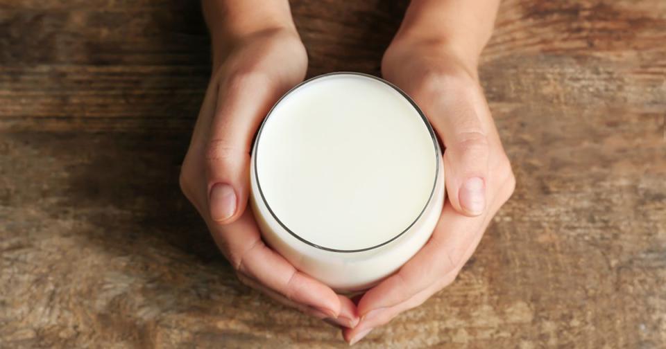 Verre de lait