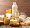 Assortment of dairy products