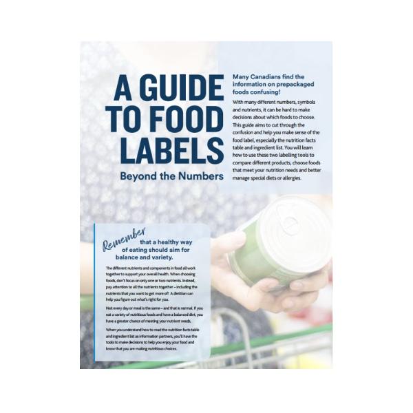 A guide to food label