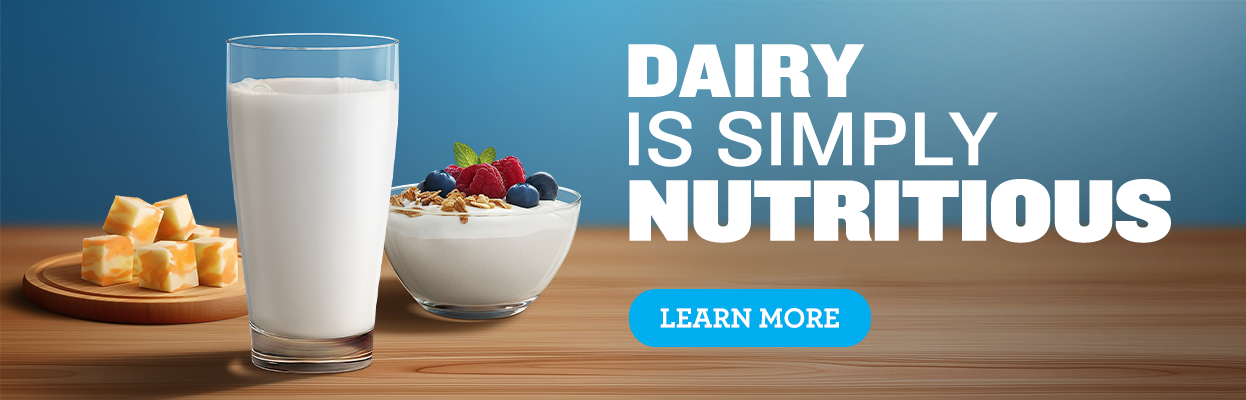 Dairy is simply nutritious